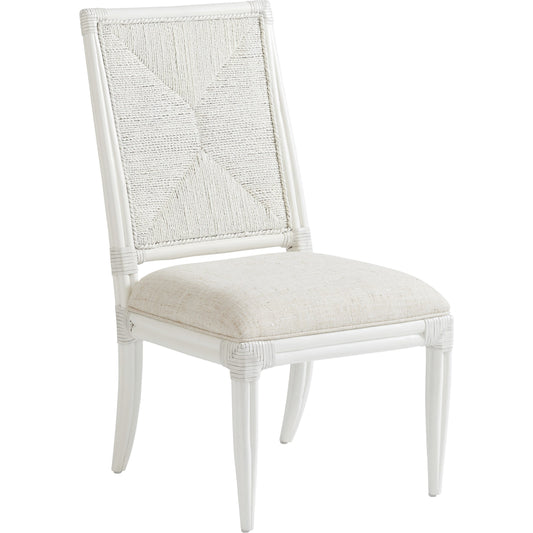 Regatta Side Chair by Tommy Bahama Home. Made from striped in a transitional style.