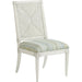 Regatta Side Chair by Tommy Bahama Home. Made from striped in a transitional style.