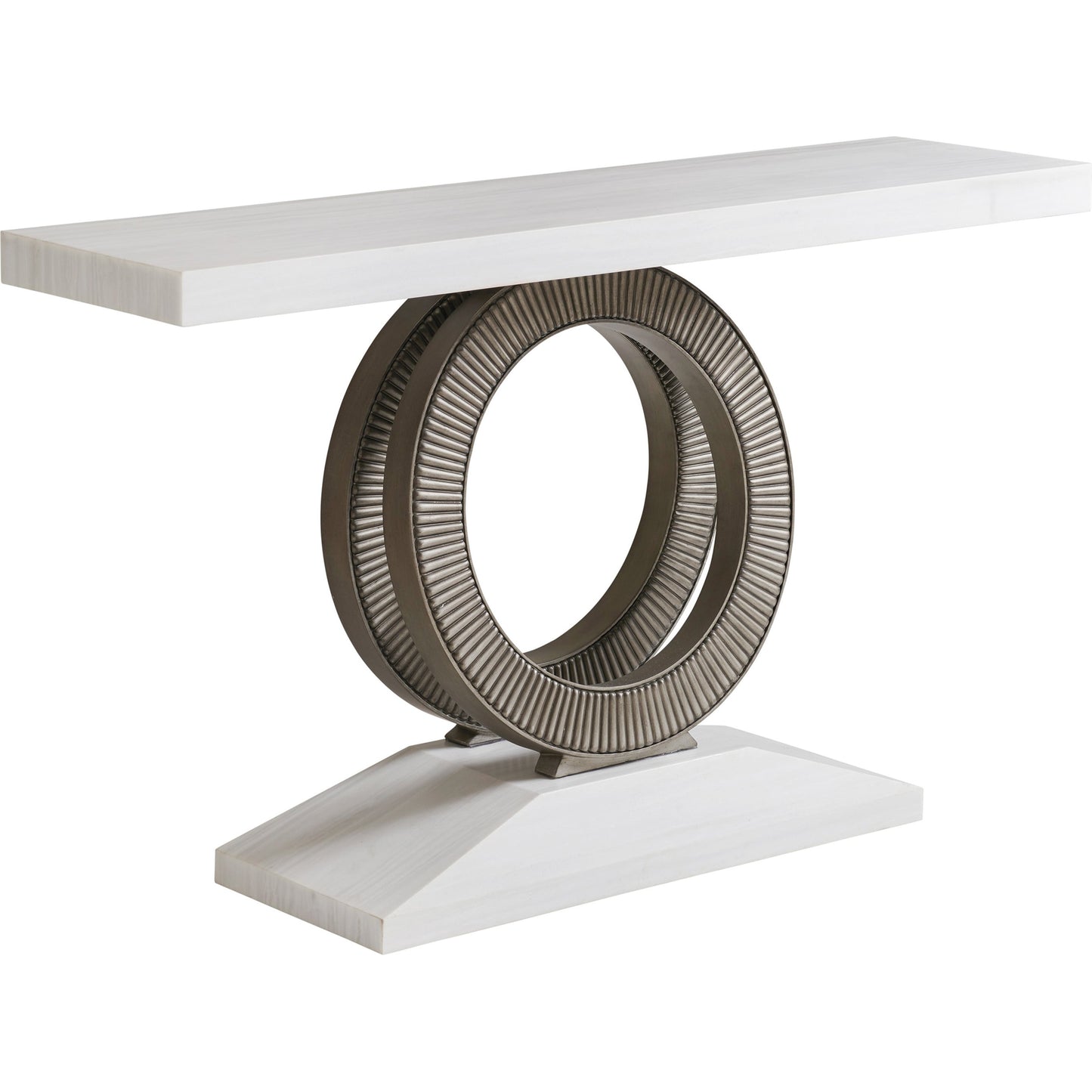 000 SR-836553 | Primary Silo | Wayfarer Stone Top Console by Tommy Bahama Home. Made from unique in a modern style.