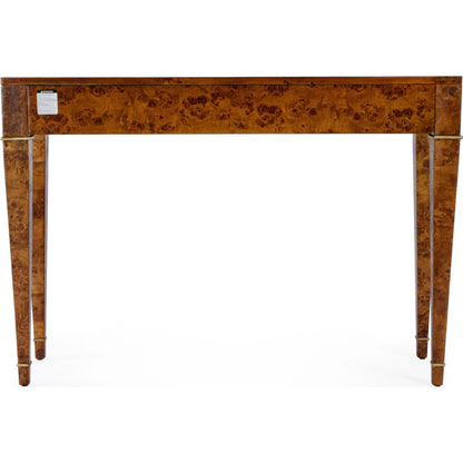 Kai 2 Drawer Burl Wood Console Table by Butler Specialty Company. Made from poplar solids, burl veneer, mdf in a modern style.