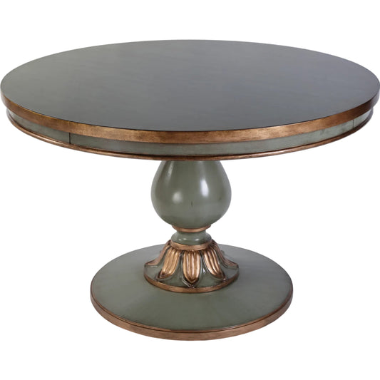 Evie Dining Table by Butler Specialty Company. Made from poplar wood, cherry veneer, resin, mdf in a unique style.