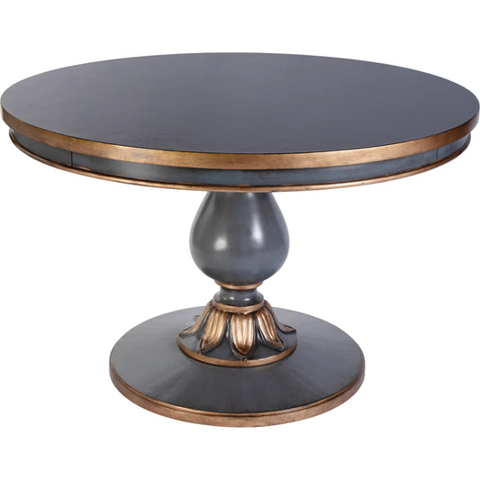 Evie Dining Table by Butler Specialty Company. Made from poplar wood, cherry veneer, resin, mdf in a unique style.