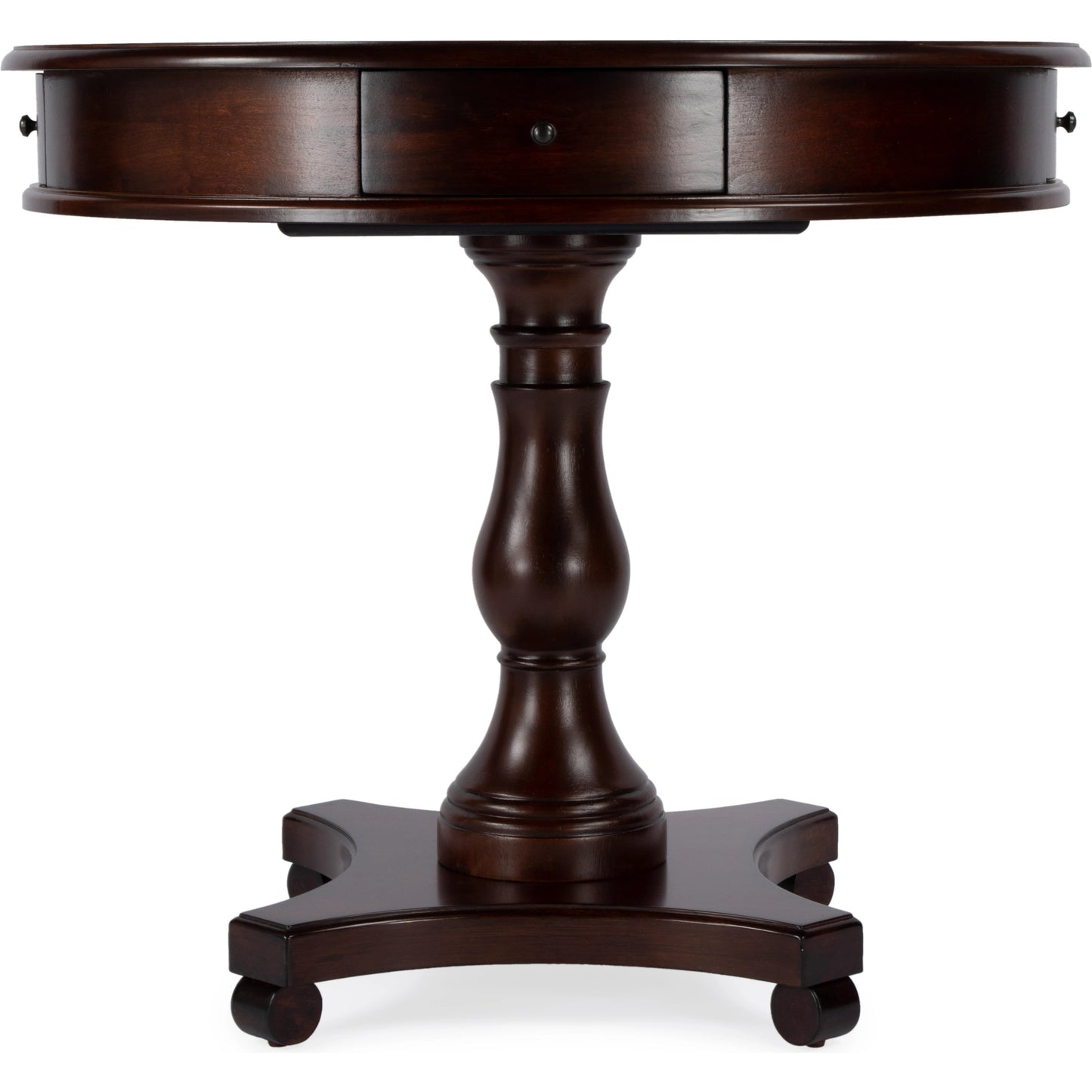 008 SI-2077812 | Additional Silo | Fredrik Round Game Table by Butler Specialty Company. Made from rubberwood, poplar solids, cherry/maple/walnut veneer, mdf, resin in a traditional style.