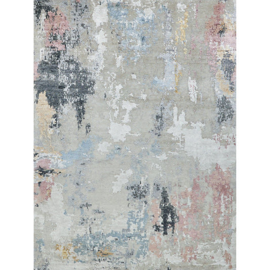 001 SI-2101788,SI-2101789,SI-2101790,SI-2101791,SI-2101792,SI-2293847 | Additional Silo | Cosmo 5719 Rug by Exquisite Rugs in silver, blue, beige. Made from unique in a unique style.