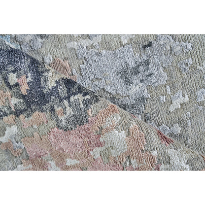 Cosmo Rug by Exquisite Rugs. Made from wool, bamboo silk in a unique style.