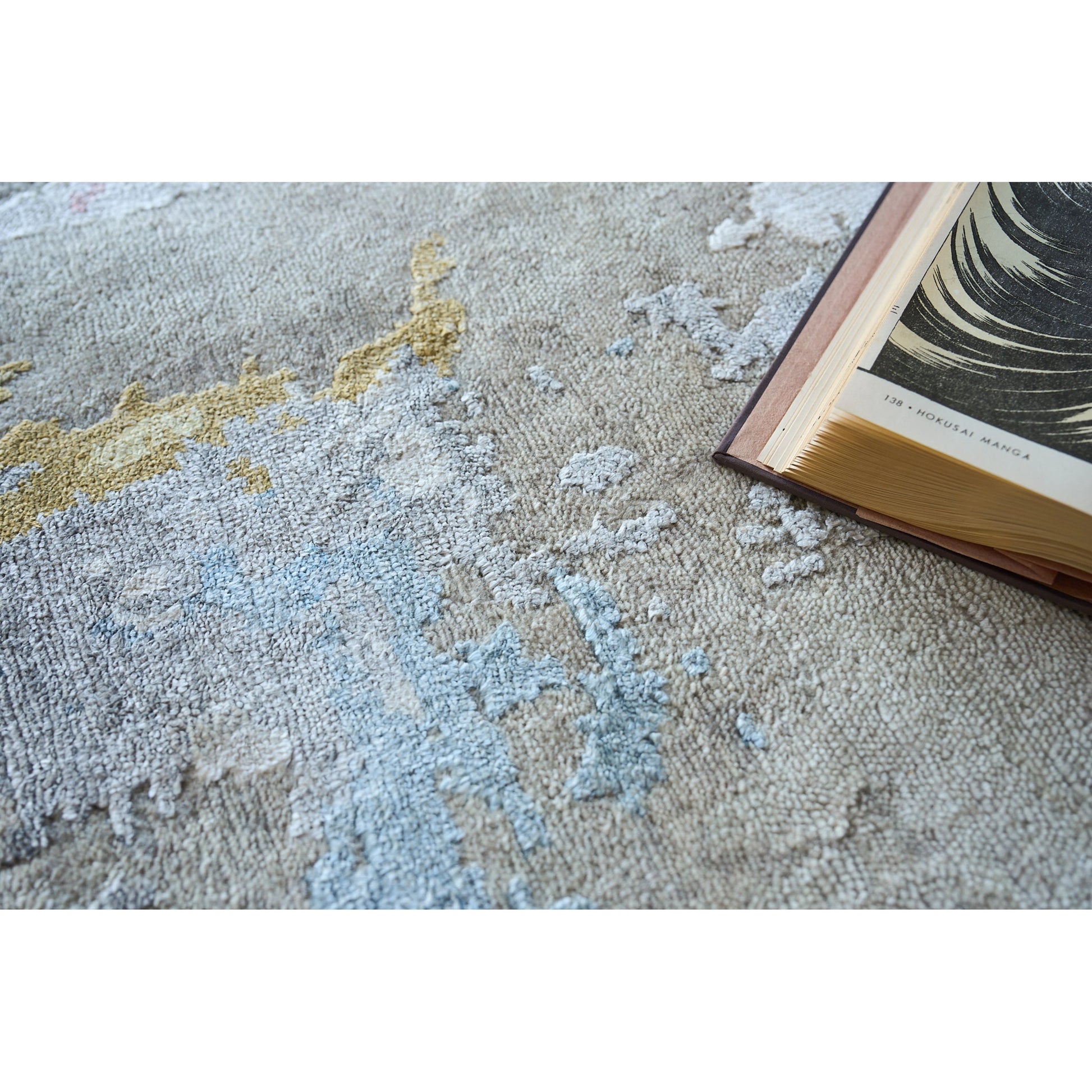 Cosmo Rug by Exquisite Rugs. Made from wool, bamboo silk in a unique style.