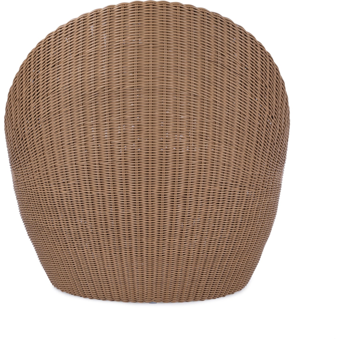 005 SI-2077819 | Additional Silo | Delmar Rattan Outdoor Nest Chair by Butler Specialty Company in natural and natural rattan. Made from aluminum and synthetic rattan in a cottage & farmhouse style.