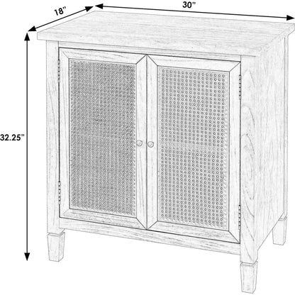 Flagstaff 2-Door Cabinet by Butler Specialty Company in black. Made from mindi wood : 20%, mindi veneer 20%, mdf : 60% in a unique style.