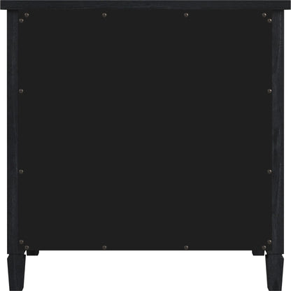 Flagstaff 3-Drawer Dresser by Butler Specialty Company in black. Made from mindi wood, mindi veneer, mdf in a unique style.