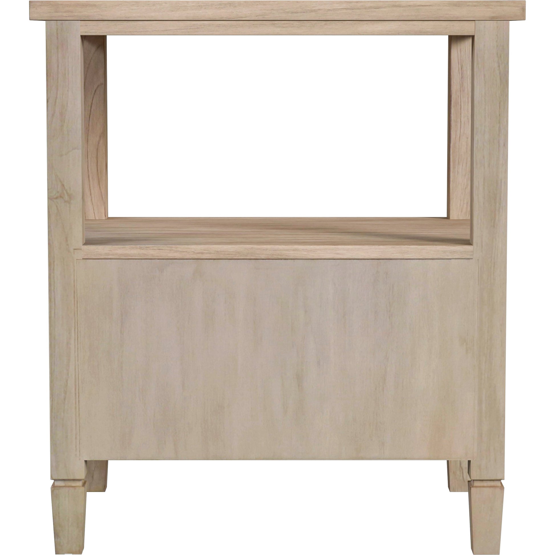 Flagstaff 1 Drawer Cane Nightstand by Butler Specialty Company in natural and desert sand. Made from mindi wood, mindi veneer, mdf, cane in a cottage & farmhouse style.