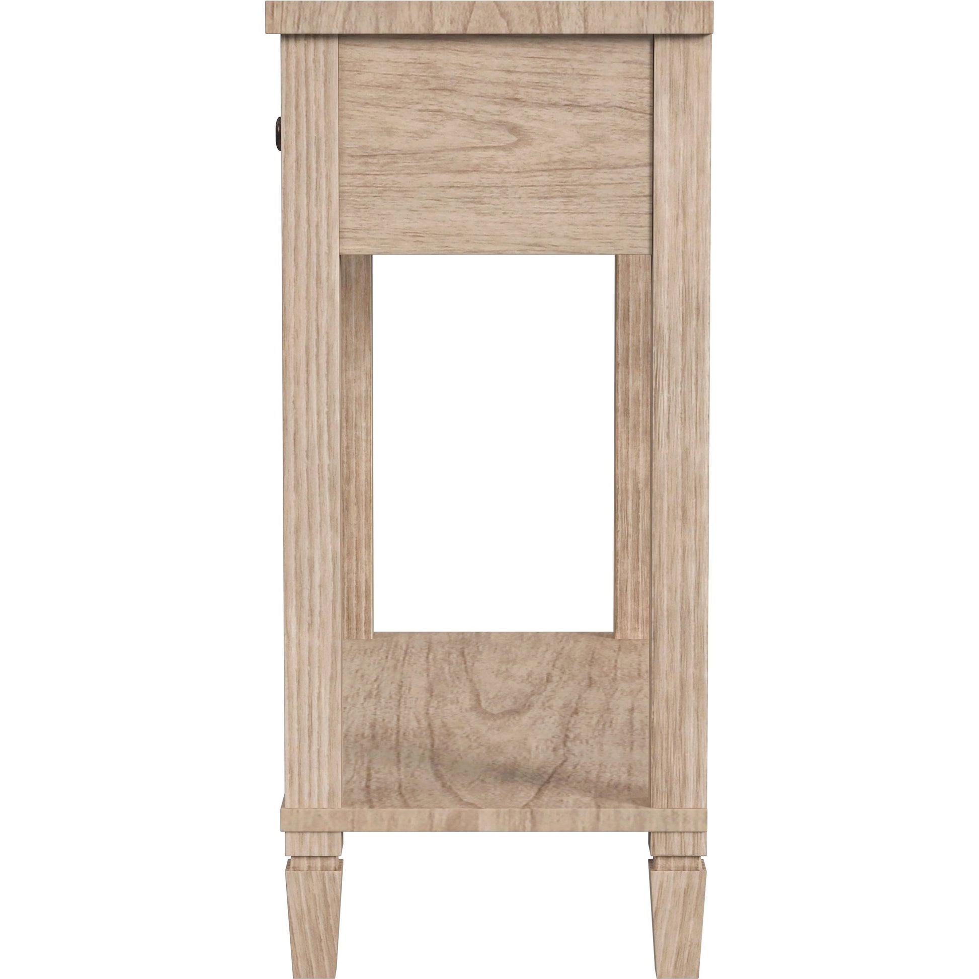 Flagstaff 2 Drawer 36" Console Table by Butler Specialty Company in natural and desert sand. Made from mdf: 60%, mindi solids: 20%, mindi veneers: 20% in a cottage & farmhouse style.