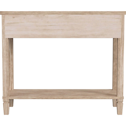 Flagstaff 2 Drawer 36" Console Table by Butler Specialty Company in natural and desert sand. Made from mdf: 60%, mindi solids: 20%, mindi veneers: 20% in a cottage & farmhouse style.