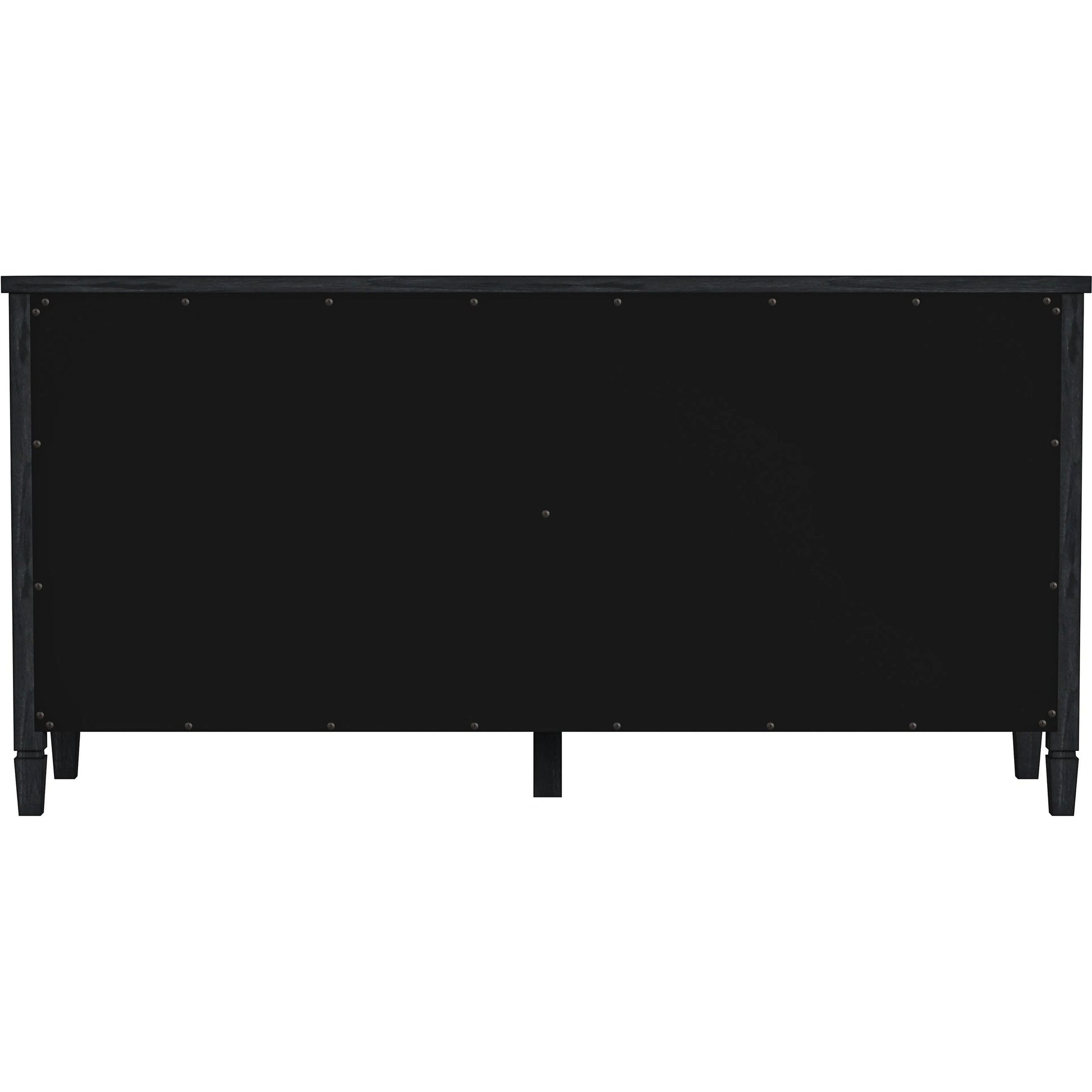 Flagstaff 8 Drawer Wood Dresser by Butler Specialty Company in black. Made from mindi wood, mindi veneer, mdf in a unique style.