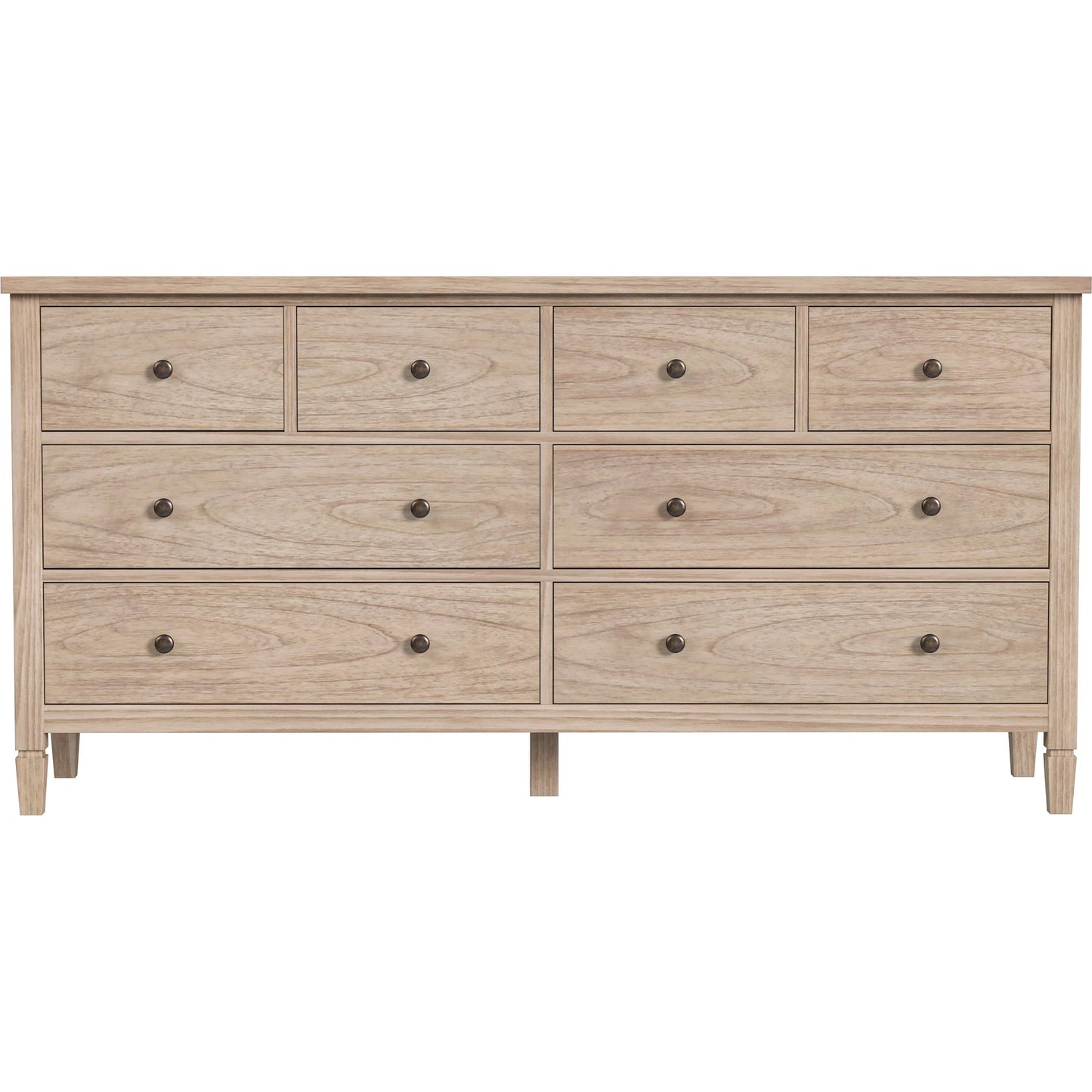 003 SI-2077824 | Additional Silo | Flagstaff 8 Drawer Dresser by Butler Specialty Company in natural and desert sand. Made from mindi wood, mindi veneer, mdf in a cottage & farmhouse style.
