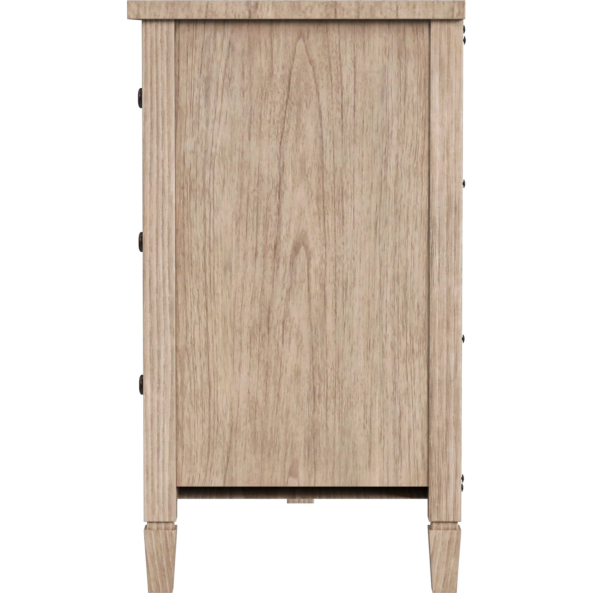 Flagstaff 8 Drawer Dresser by Butler Specialty Company in natural and desert sand. Made from mindi wood, mindi veneer, mdf in a cottage & farmhouse style.