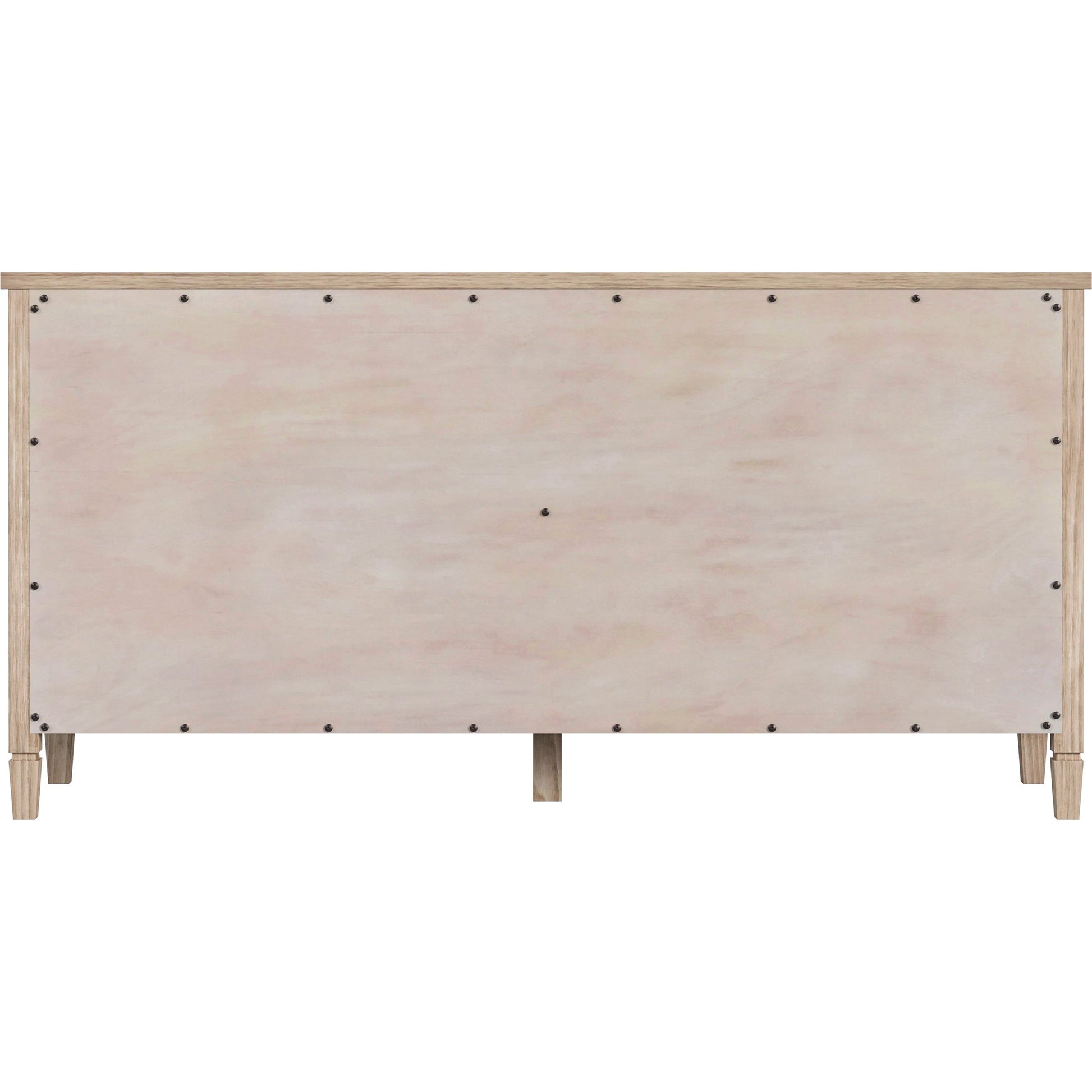 Flagstaff 8 Drawer Dresser by Butler Specialty Company in natural and desert sand. Made from mindi wood, mindi veneer, mdf in a cottage & farmhouse style.