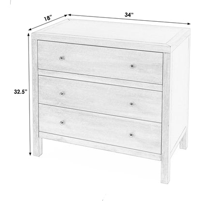 Celine 3 Drawer Dresser by Butler Specialty Company. Made from unique in a modern style.