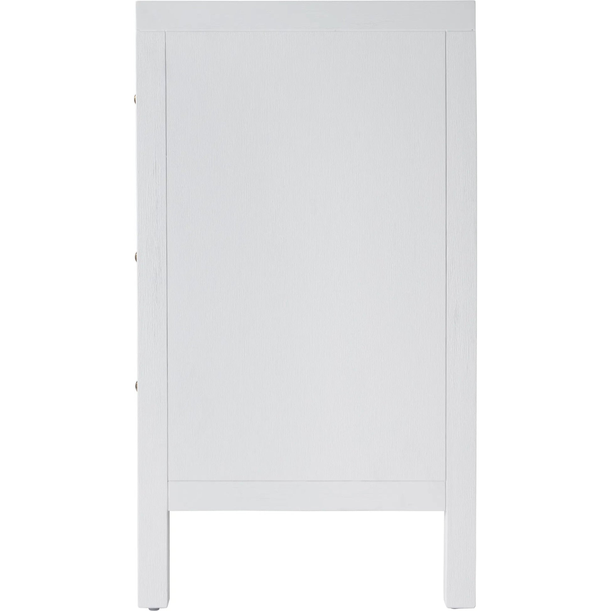 Nora 3 Drawer Chest by Butler Specialty Company in white. Made from acacia wood, acacia veneer, solid pine, mdf in a unique style.