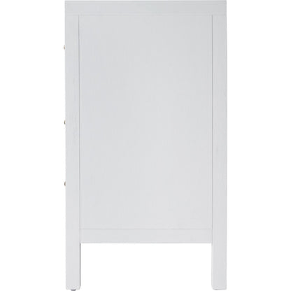 Nora 3 Drawer Chest by Butler Specialty Company in white. Made from acacia wood, acacia veneer, solid pine, mdf in a unique style.