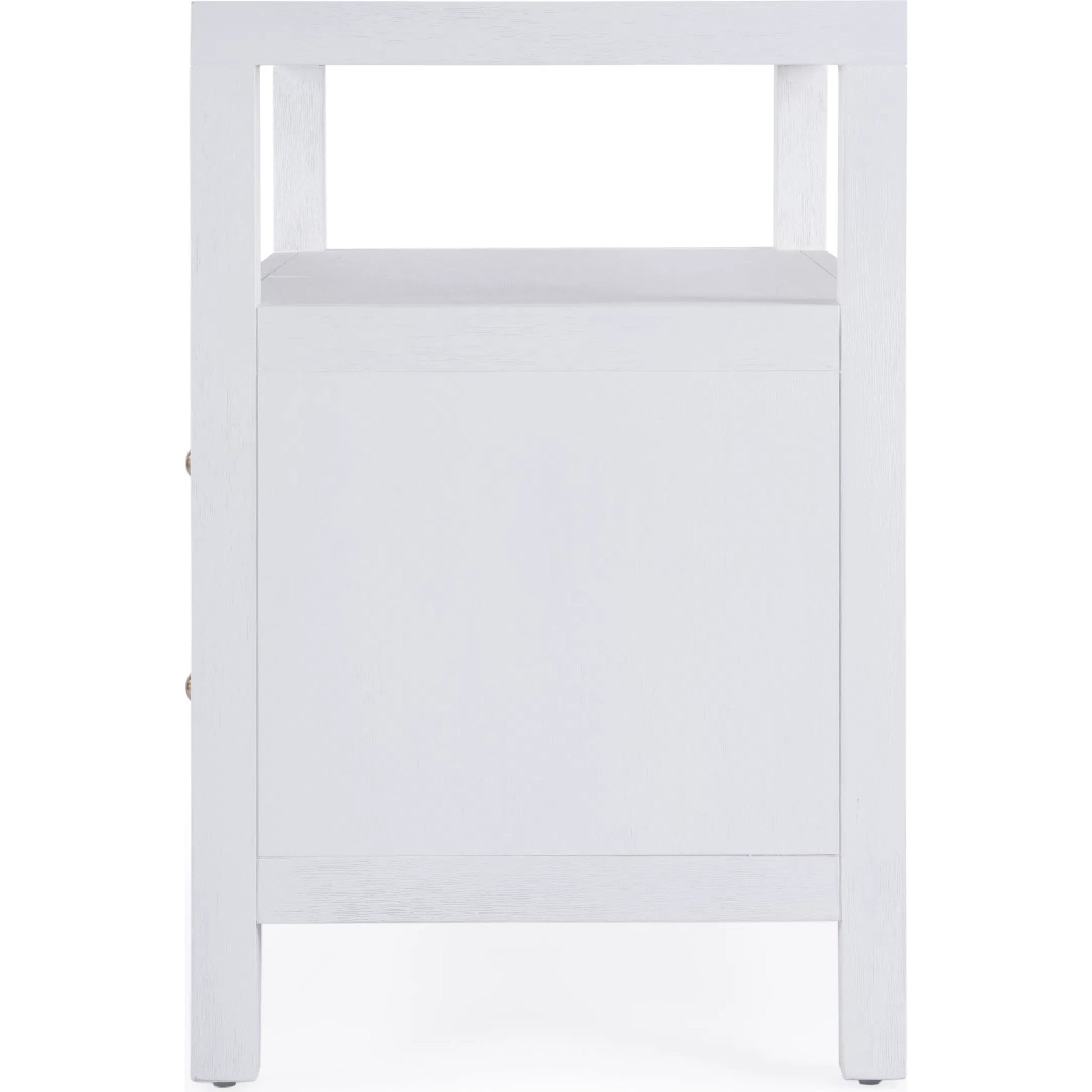 Nora 2 Drawer Nightstand by Butler Specialty Company in white. Made from acacia wood, acacia veneer, solid pine, mdf in a unique style.