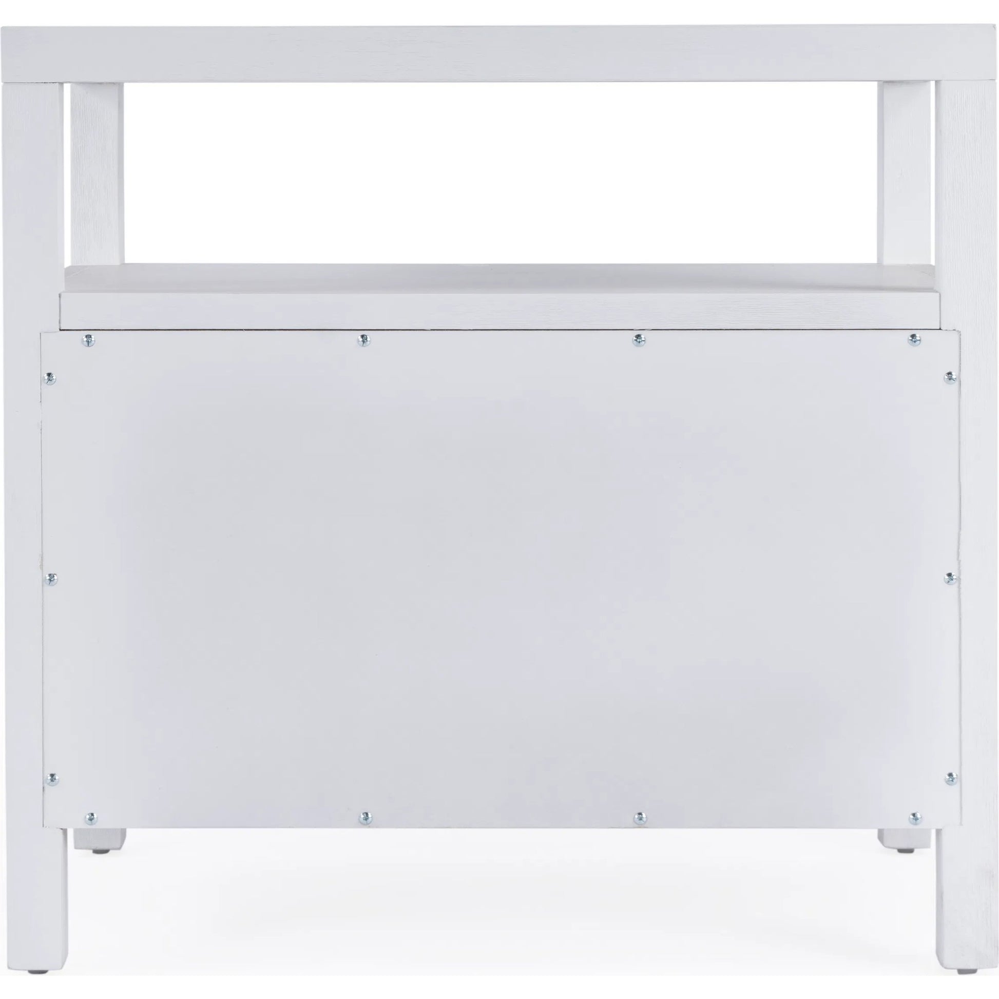 Nora 2 Drawer Nightstand by Butler Specialty Company in white. Made from acacia wood, acacia veneer, solid pine, mdf in a unique style.