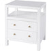 Nora 2 Drawer Nightstand by Butler Specialty Company. Made from acacia wood, acacia veneer, mdf, pine wood in a unique style.