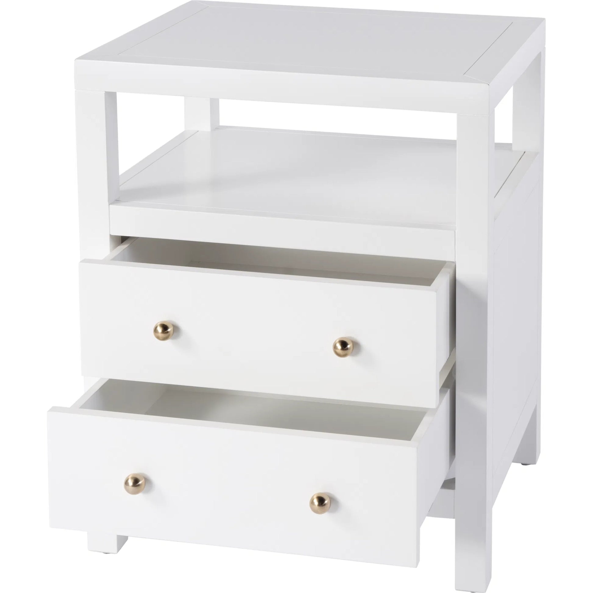Nora 2 Drawer Nightstand by Butler Specialty Company. Made from acacia wood, acacia veneer, mdf, pine wood in a unique style.