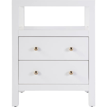 Nora 2 Drawer Nightstand by Butler Specialty Company. Made from acacia wood, acacia veneer, mdf, pine wood in a unique style.
