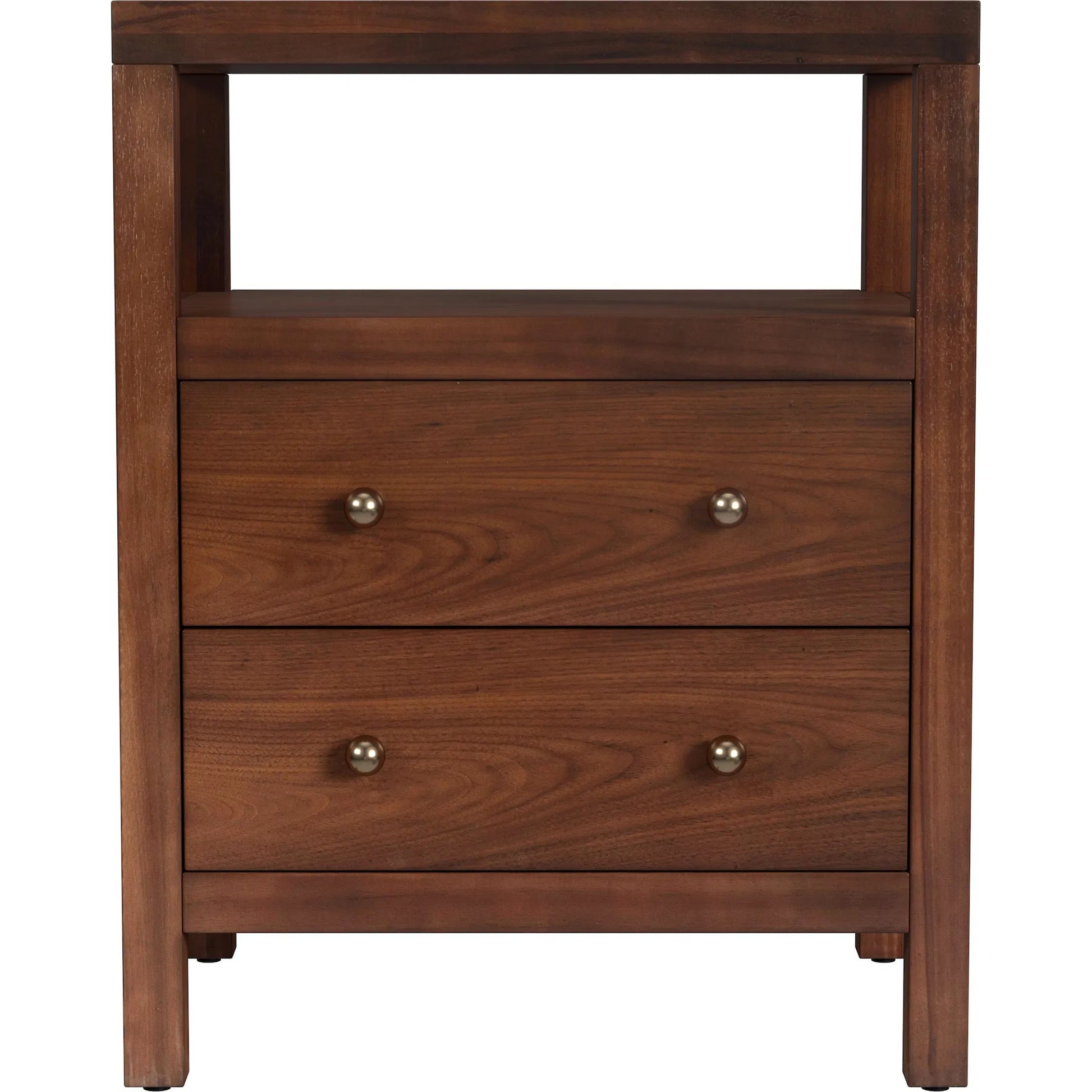 Nora 2 Drawer Nightstand by Butler Specialty Company. Made from acacia wood, acacia veneer, mdf, pine wood in a unique style.