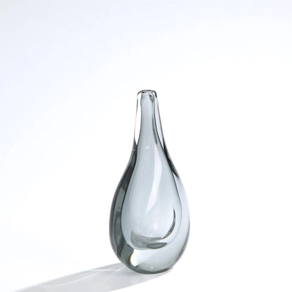 Stretched Neck Vase by Global Views. Made from art glass in a modern style.