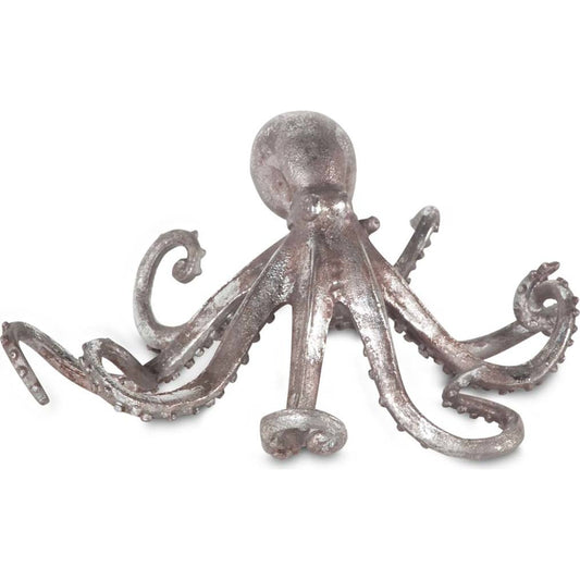 Strafford Octopus by Mercana in silver. Made from unique in a coastal style.