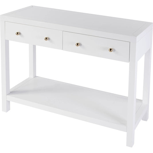 001 SI-2333995 | Primary Silo | Nora 2 Drawer Console Table by Butler Specialty Company. Made from acacia wood, acacia veneer, mdf, pine wood in a unique style.