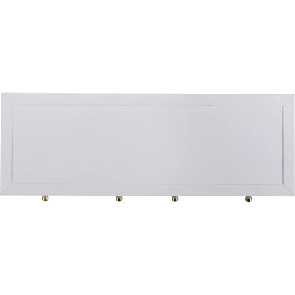 Nora 2 Drawer Console Table by Butler Specialty Company in white. Made from acacia wood, acacia veneer, solid pine, mdf in a unique style.