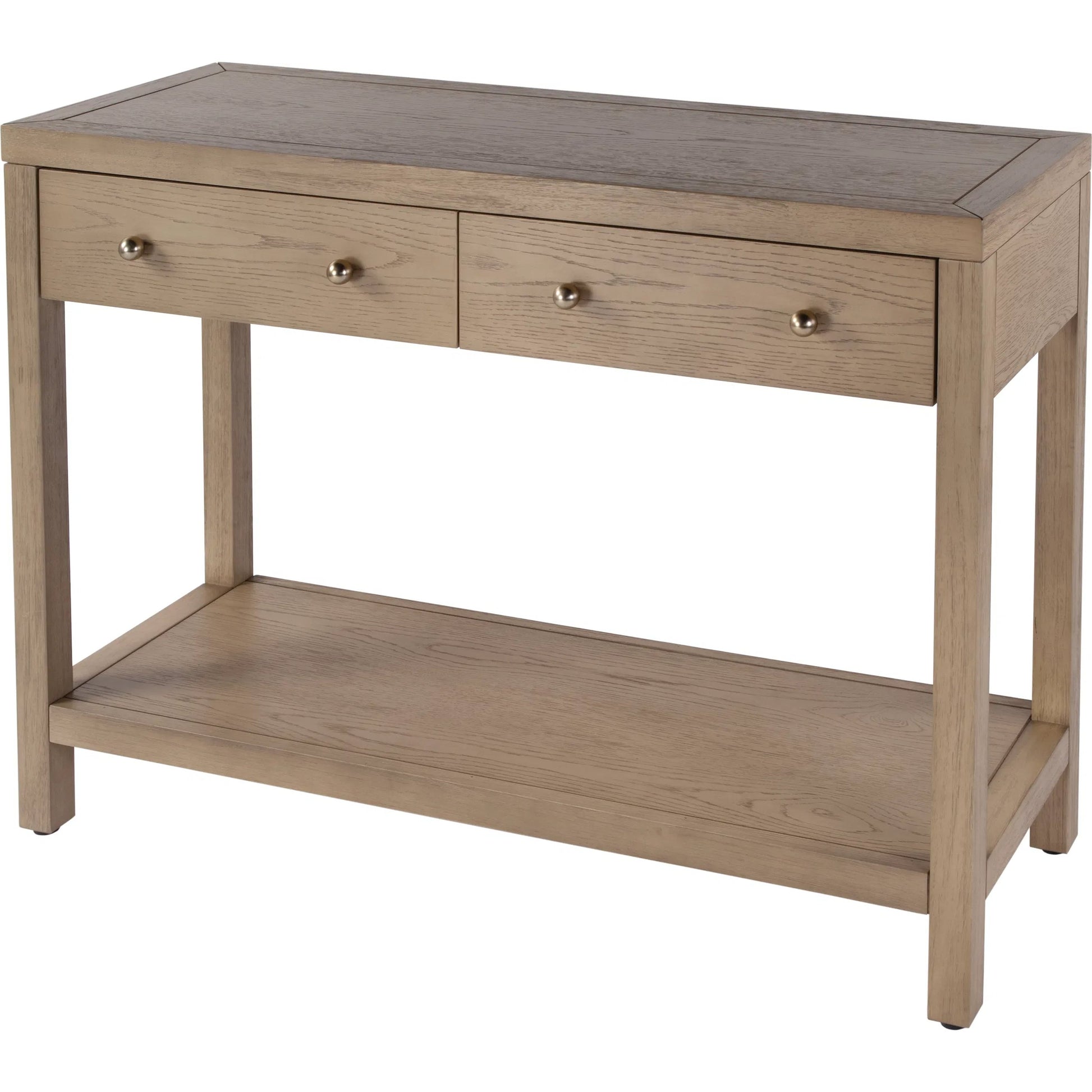 Nora 2 Drawer Console Table by Butler Specialty Company. Made from acacia wood, acacia veneer, mdf, pine wood in a unique style.