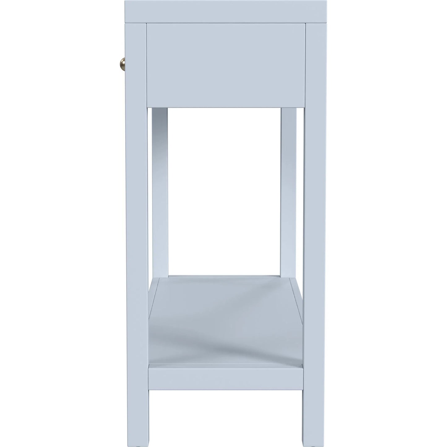002 SI-2531538 | Additional Silo | Nora Console Table by Butler Specialty Company in light blue. Made from acacia wood, acacia veneer, mdf, pine wood in a unique style.