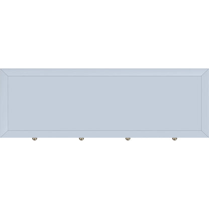 Nora Console Table by Butler Specialty Company in light blue. Made from acacia wood, acacia veneer, mdf, pine wood in a unique style.