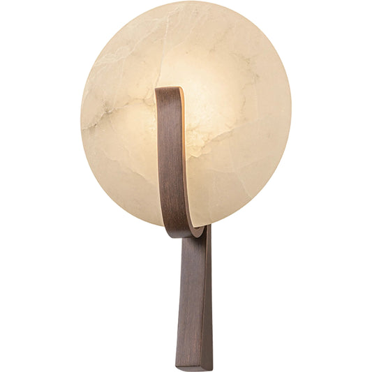 Thira Wall Sconce by Corbett. Made from steel in a unique style.