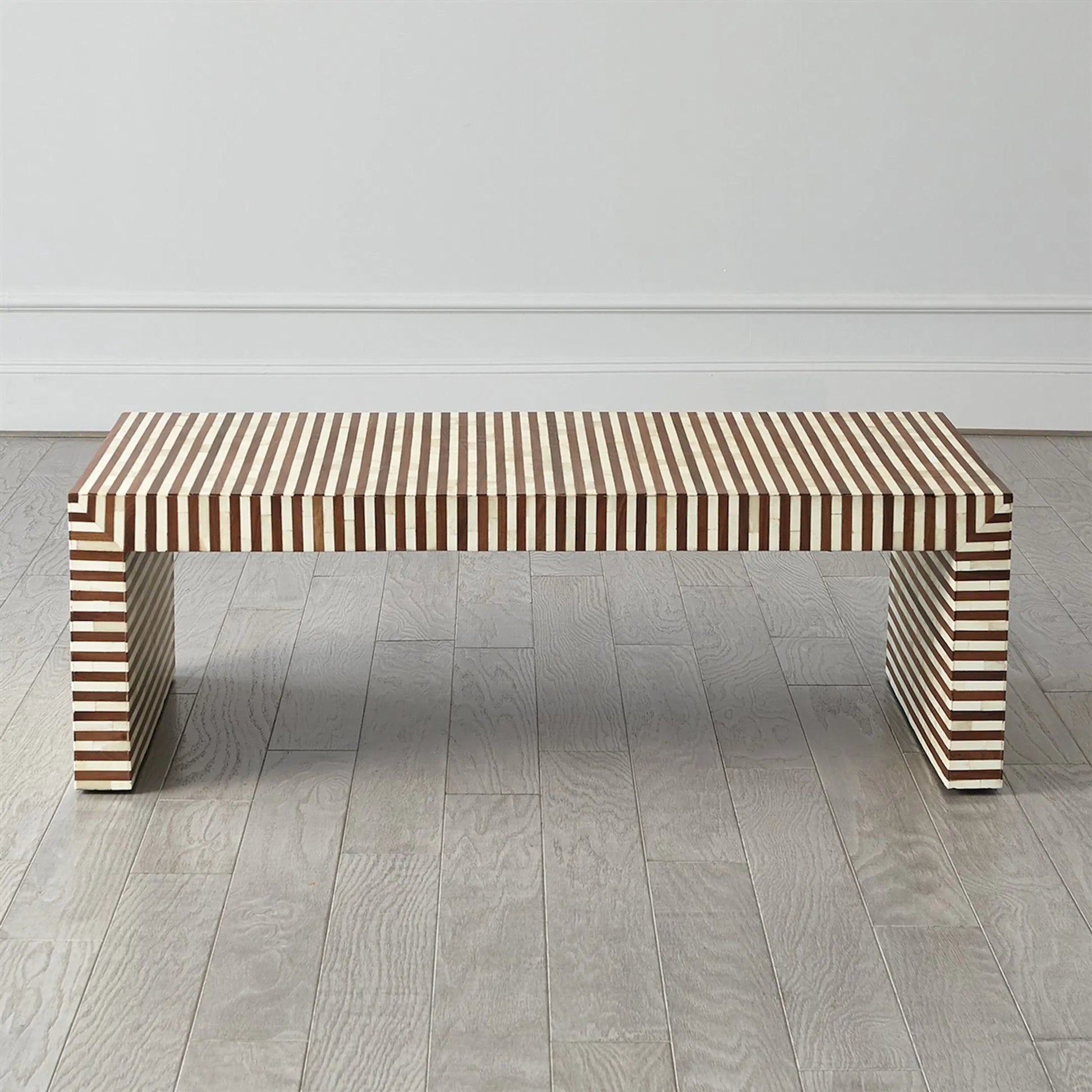 Sienna Coffee Table by Global Views in walnut. Made from unique in a eclectic & global style.