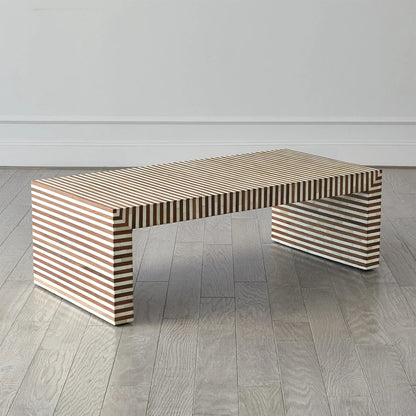 Sienna Coffee Table by Global Views in walnut. Made from unique in a eclectic & global style.