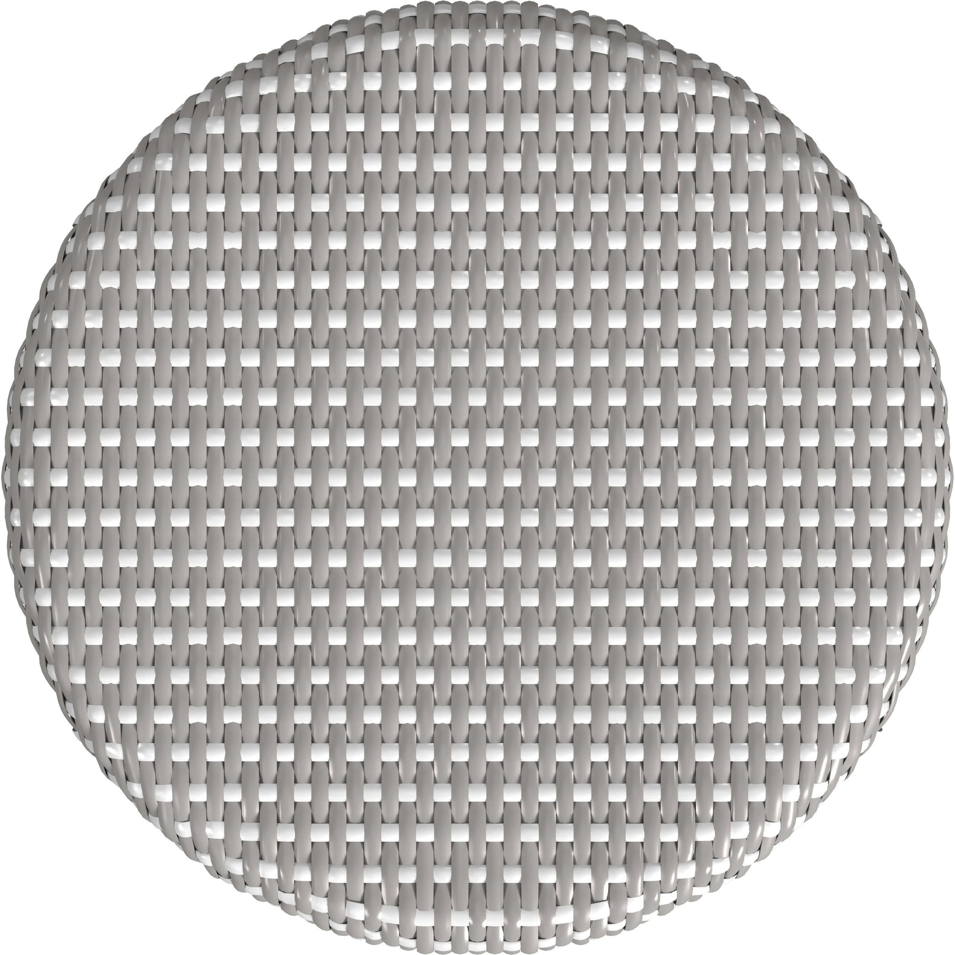 Tobias Rattan Round 18" Stool by Butler Specialty Company. Made from rattan: 60%, polyurethane synthetic rattan (pe): 40% in a coastal style.