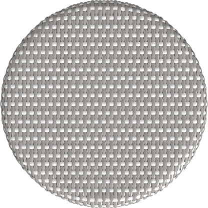 Tobias Rattan Round 18" Stool by Butler Specialty Company. Made from rattan: 60%, polyurethane synthetic rattan (pe): 40% in a coastal style.