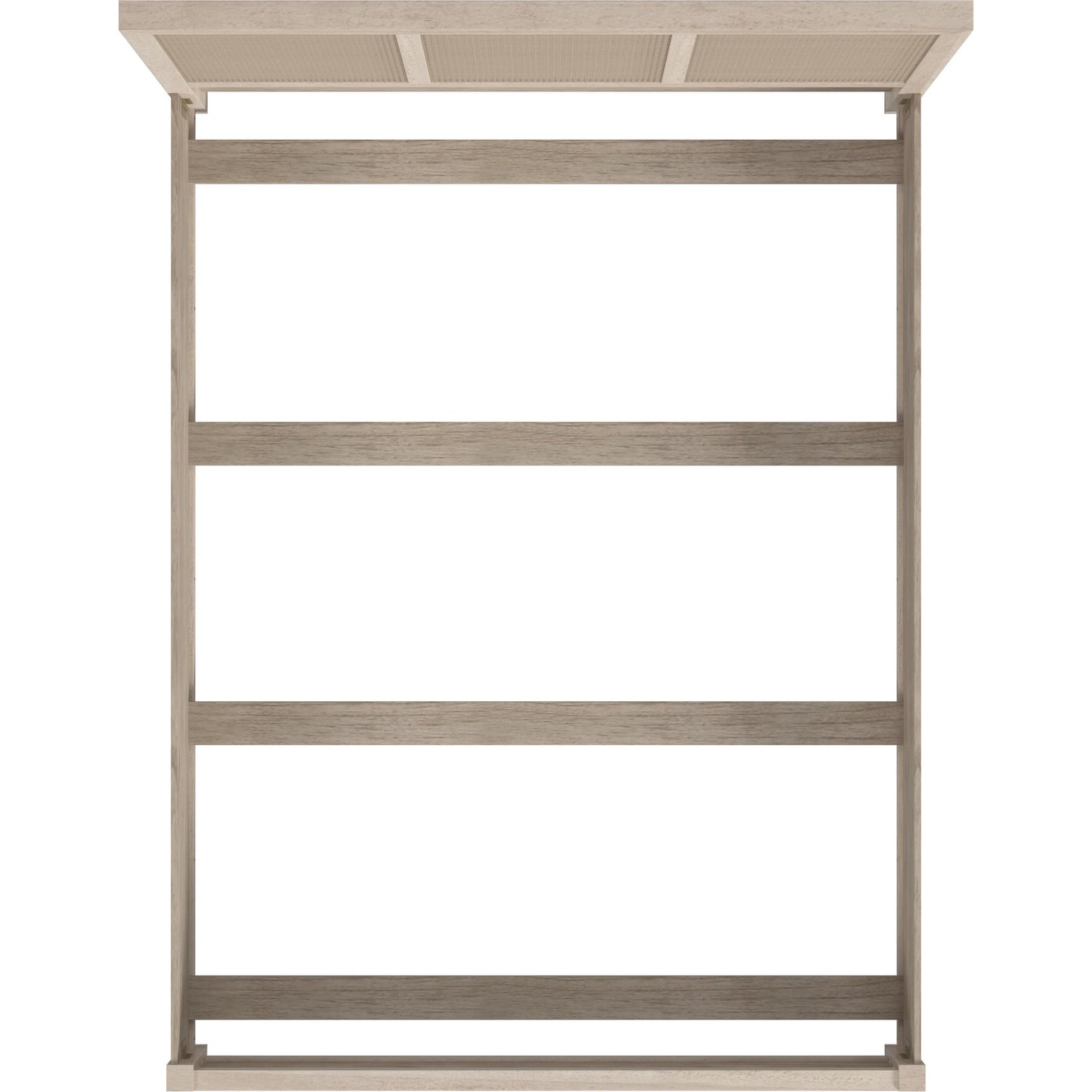 011 SI-2155847 | Additional Silo | Flagstaff Bed by Butler Specialty Company in desert sand. Made from mindi wood, mindi veneer, mdf, cane in a cottage & farmhouse style.