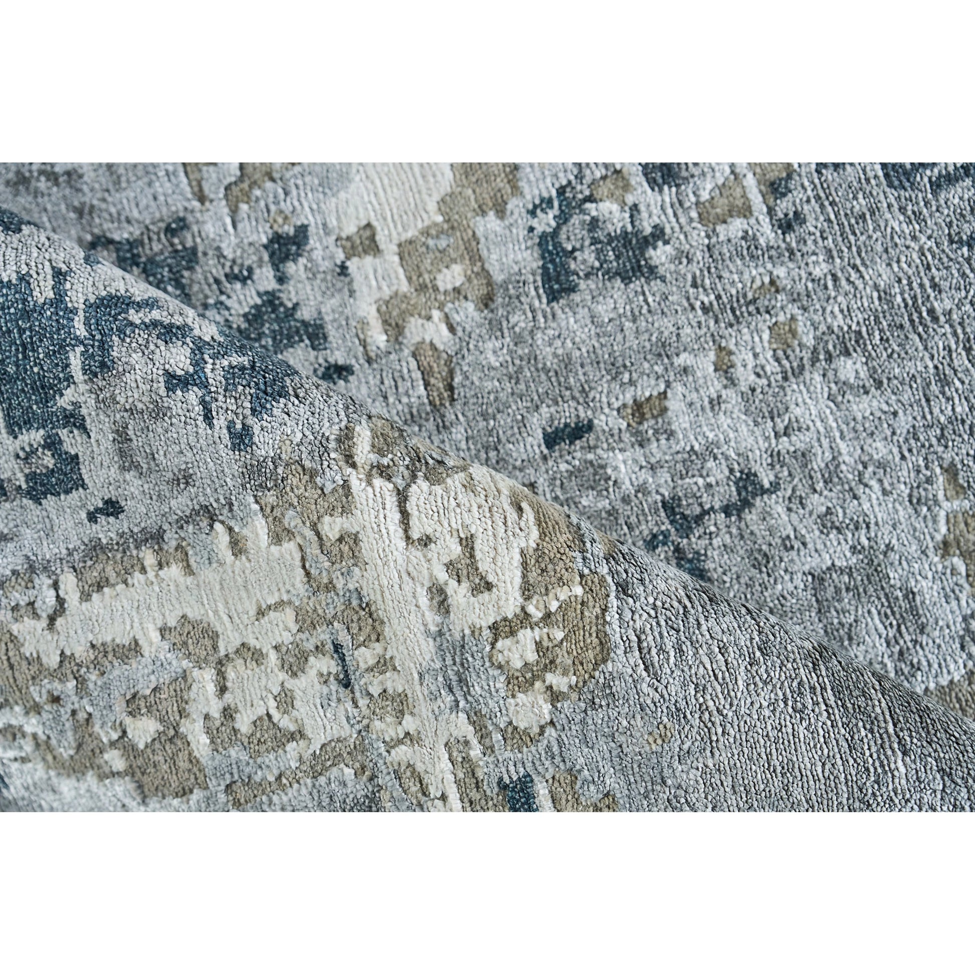 Cosmo Rug by Exquisite Rugs. Made from wool, bamboo silk in a unique style.