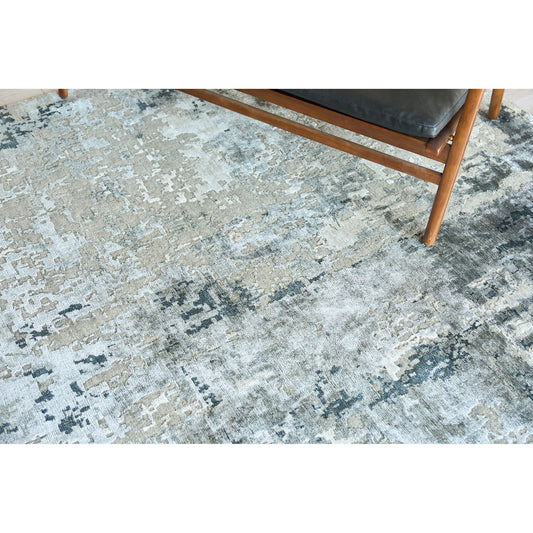 Cosmo 5749 Rug by Exquisite Rugs in gray, charcoal. Made from wool, bamboo silk in a unique style.