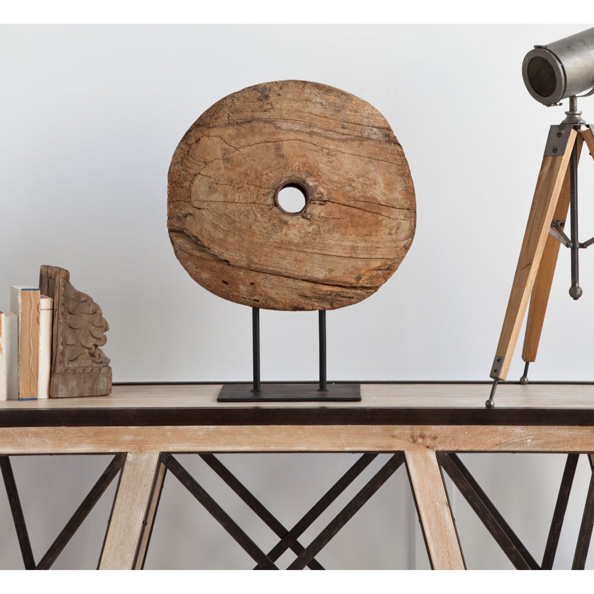 Incana Wheel Object by Mercana in brown. Made from unique in a modern style.