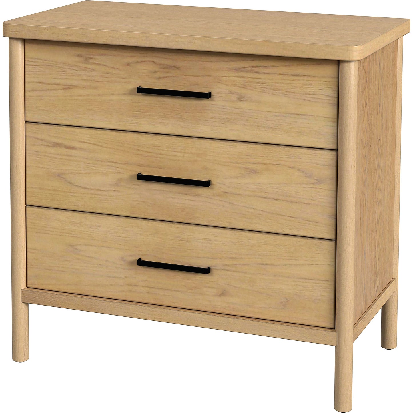 001 SI-2155880 | Primary Silo | Lennon 3-Drawer Dresser by Butler Specialty Company. Made from mindi wood, mdf, mindi veneer in a modern style.