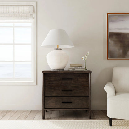 Lennon 3-Drawer Dresser by Butler Specialty Company. Made from mindi wood, mdf, mindi veneer in a modern style.