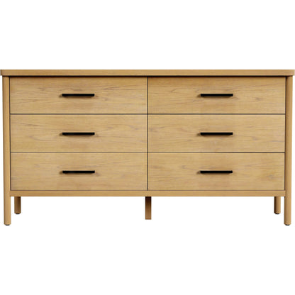 Lennon 6-Drawer Dresser by Butler Specialty Company. Made from mindi wood, mdf, mindi veneer in a modern style.