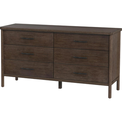 Lennon 6-Drawer Dresser by Butler Specialty Company. Made from mindi wood, mdf, mindi veneer in a modern style.