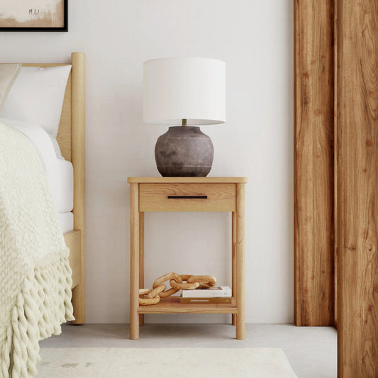 Lennon Nightstand by Butler Specialty Company. Made from mahogany wood, mdf, mahogany veneer in a modern style.